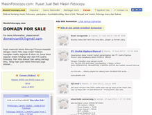 Tablet Screenshot of mesinfotocopy.com