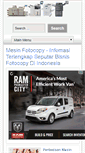 Mobile Screenshot of mesinfotocopy.biz